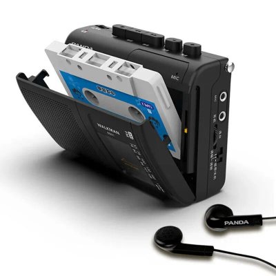 Портативное ретро кассетное радио Walkman